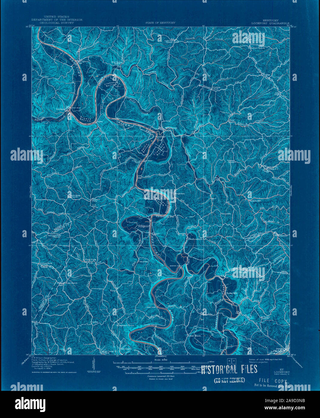 Lockport map hires stock photography and images Alamy