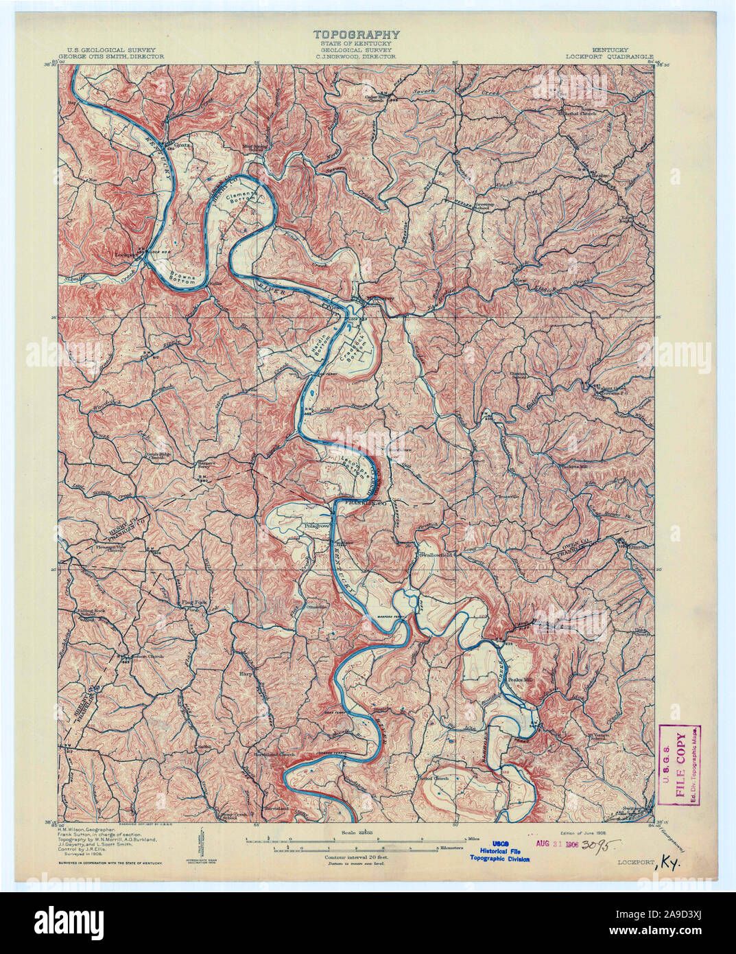 Map of lockport hires stock photography and images Alamy