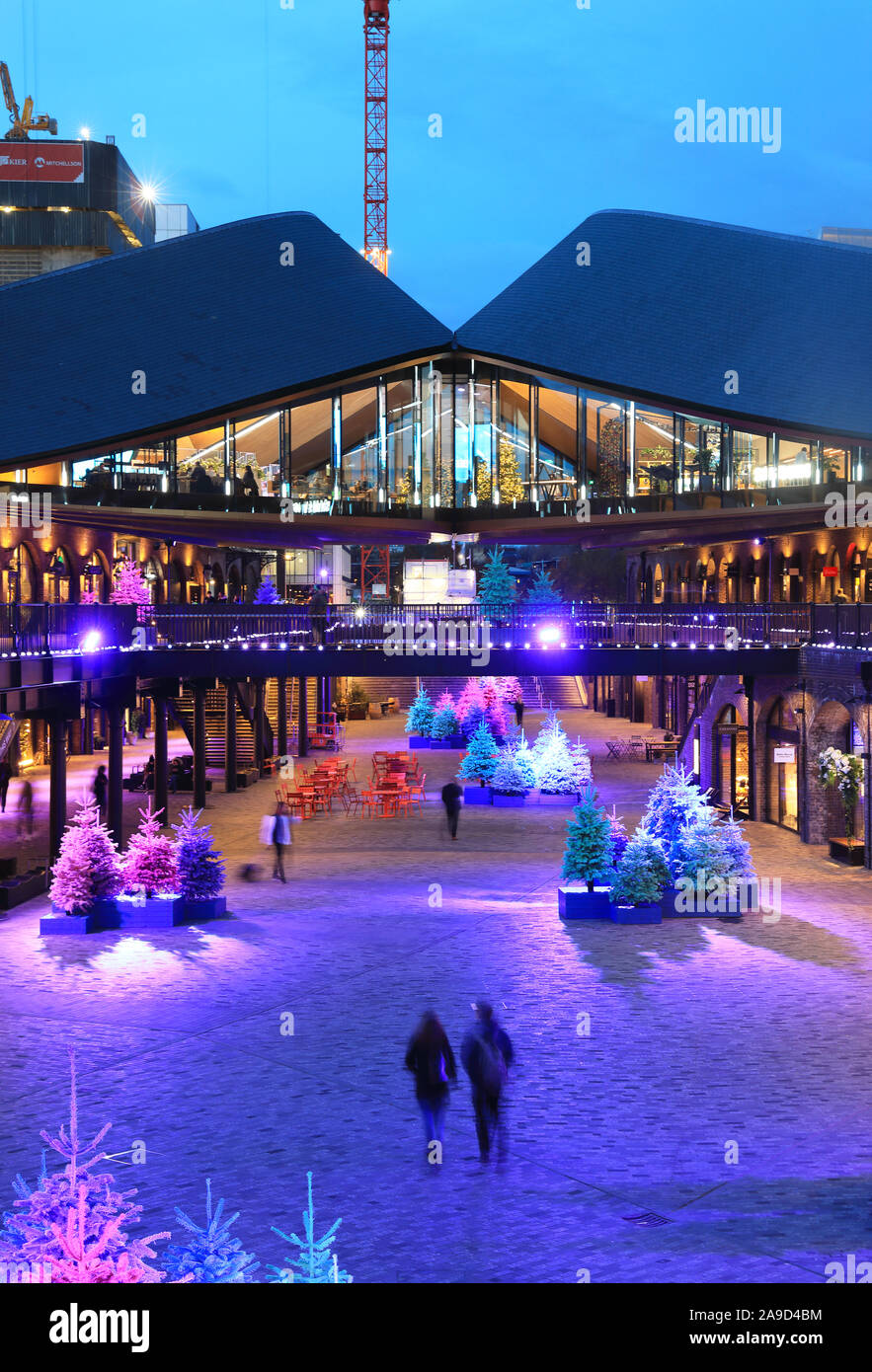 The amazing Christmas Northern Brights in the vibrant shopping and