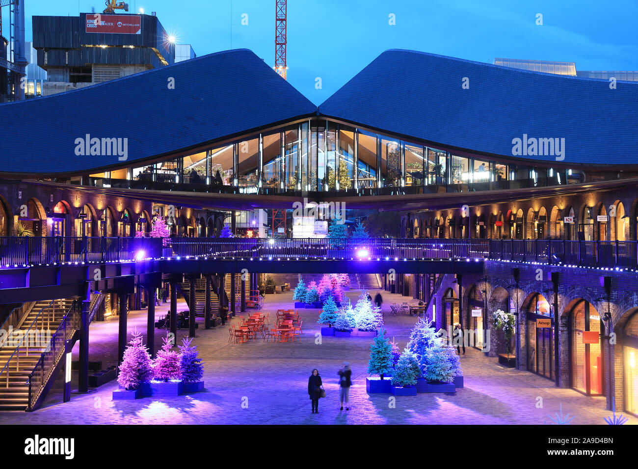 The amazing Christmas Northern Brights in the vibrant shopping and