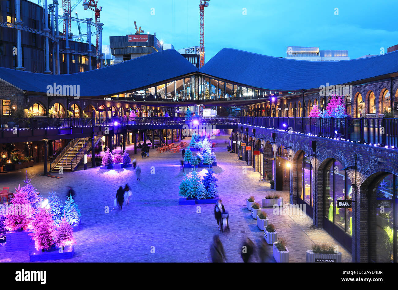 The amazing Christmas Northern Brights in the vibrant shopping and