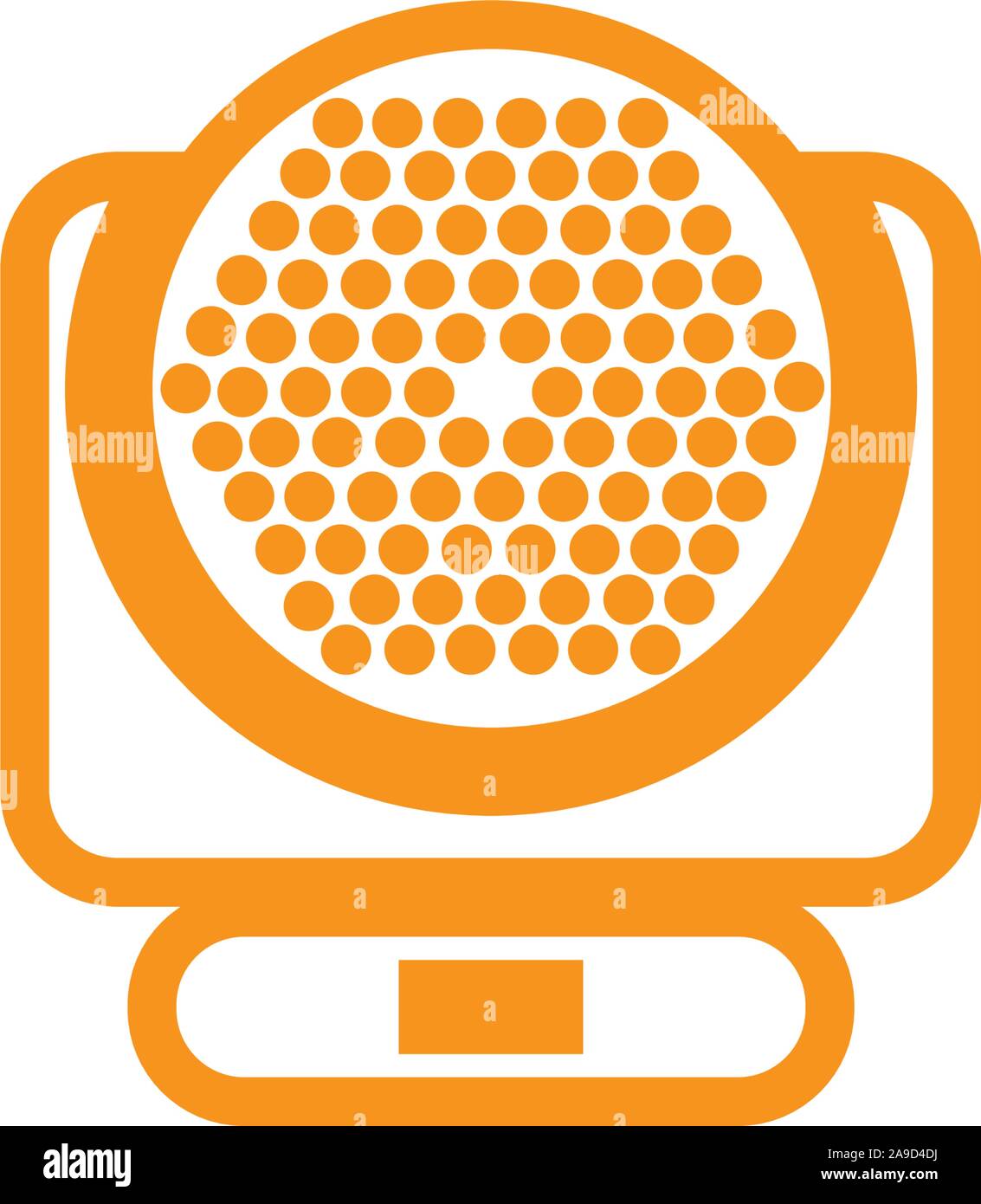 led light panel energy electricity light yellow line style vector ...