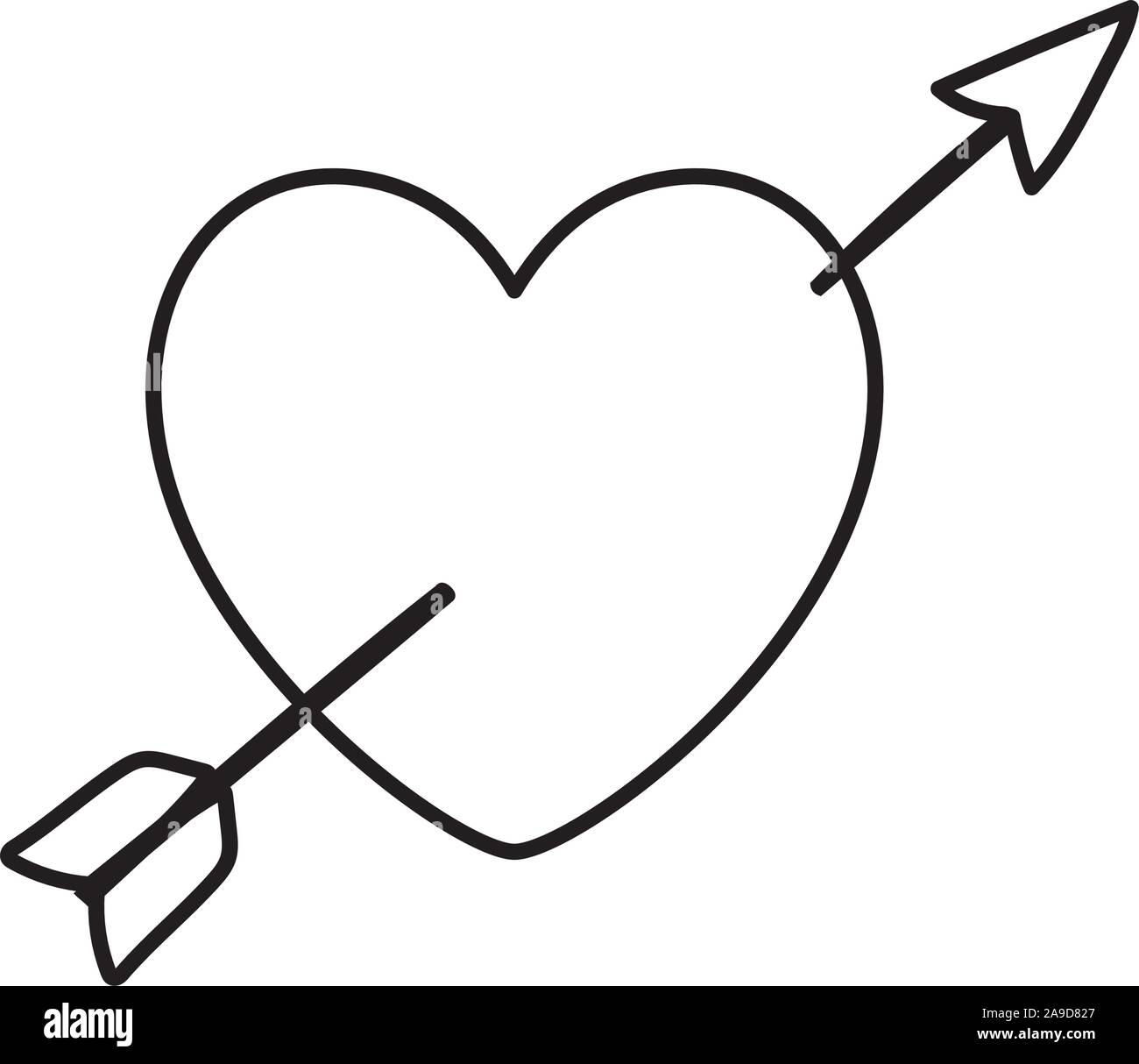 Isolated heart shape vector design Stock Vector Image & Art - Alamy