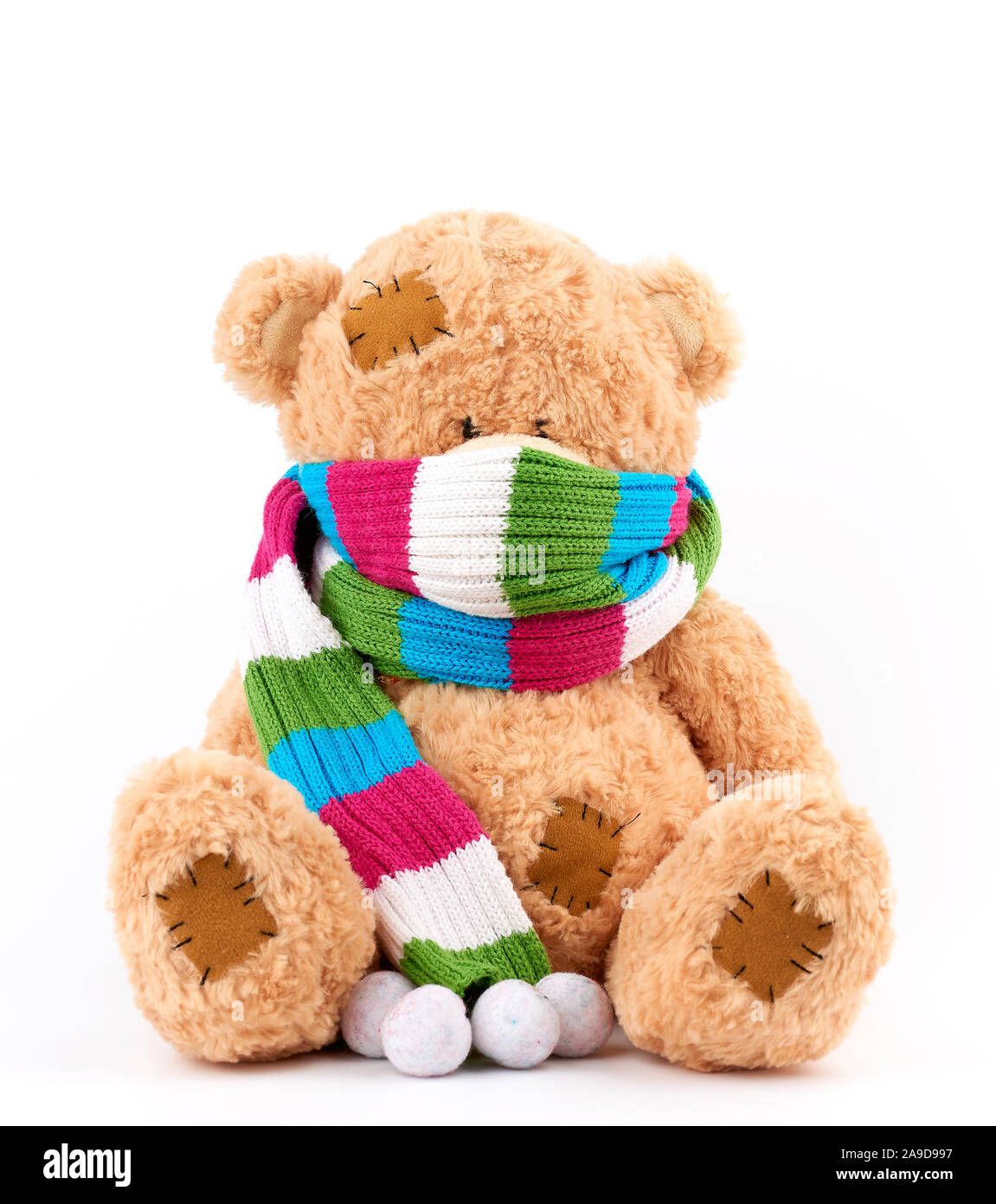 Cute Soft Plush Stuffed Mini Brown Ribbon Teddy Bear Toys Doll for Bouquet 2017 