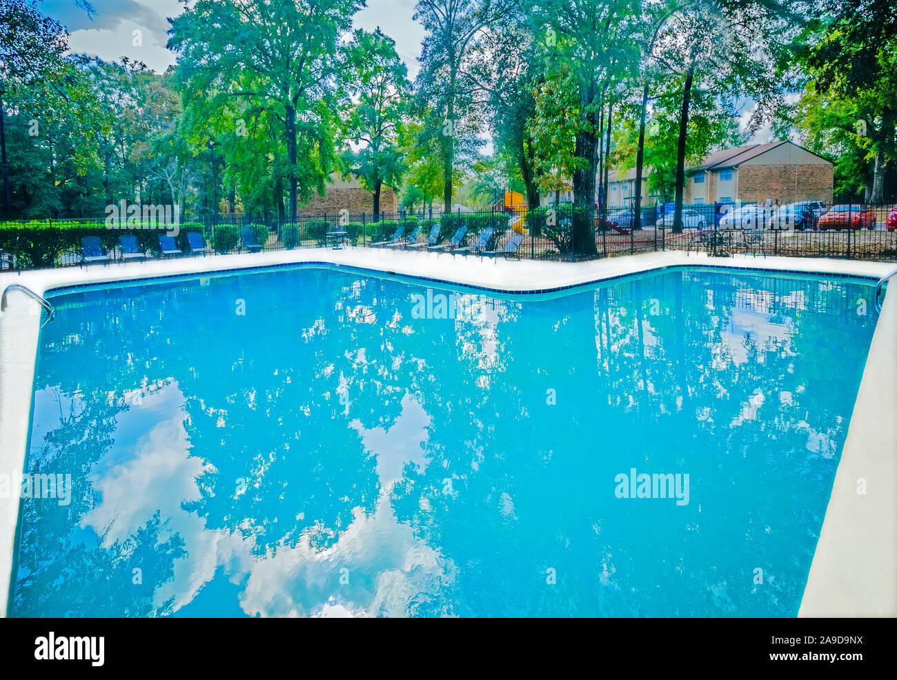 Built in swimming pool hi-res stock photography and images - Alamy
