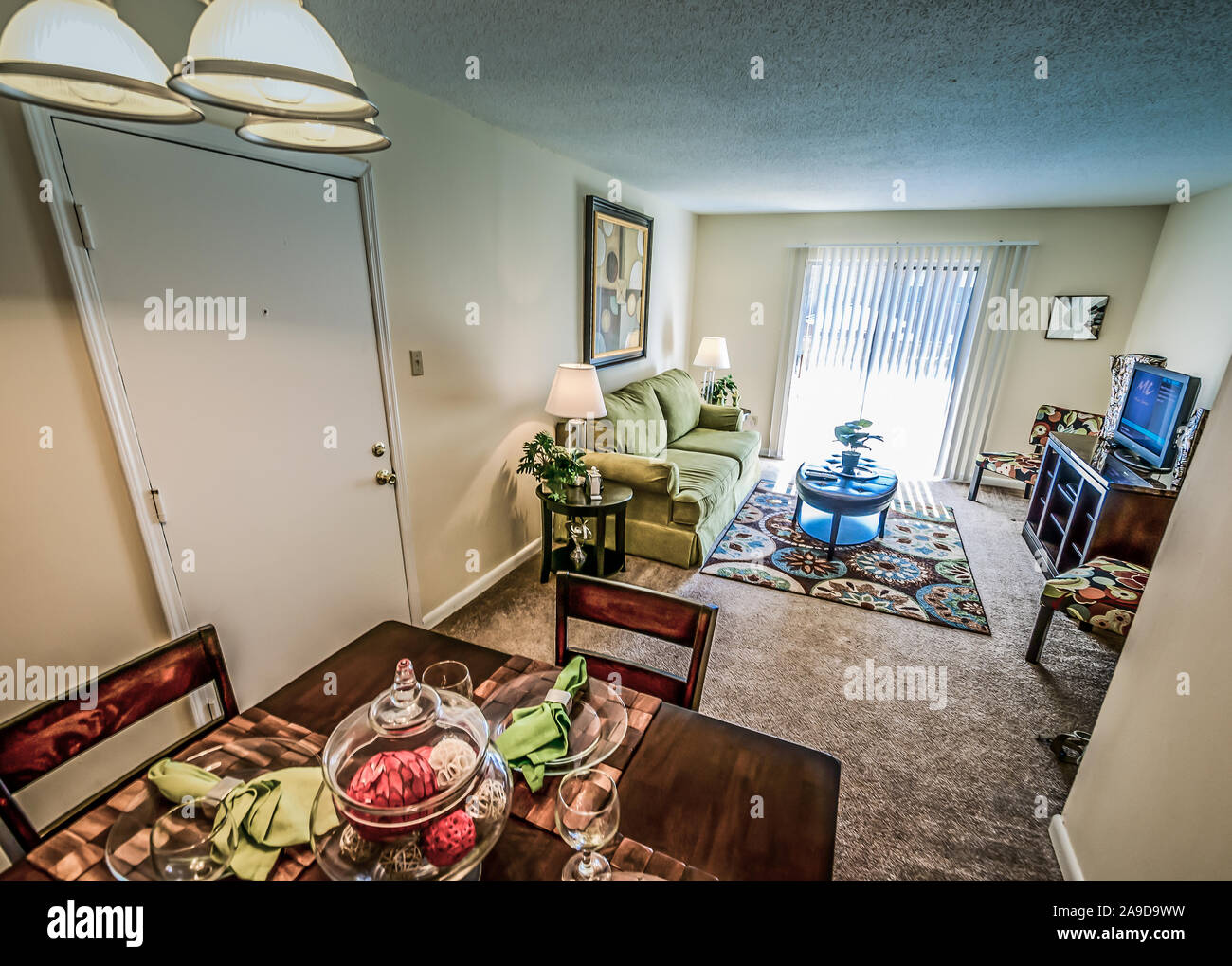Living room dining room combo hires stock photography and images Alamy