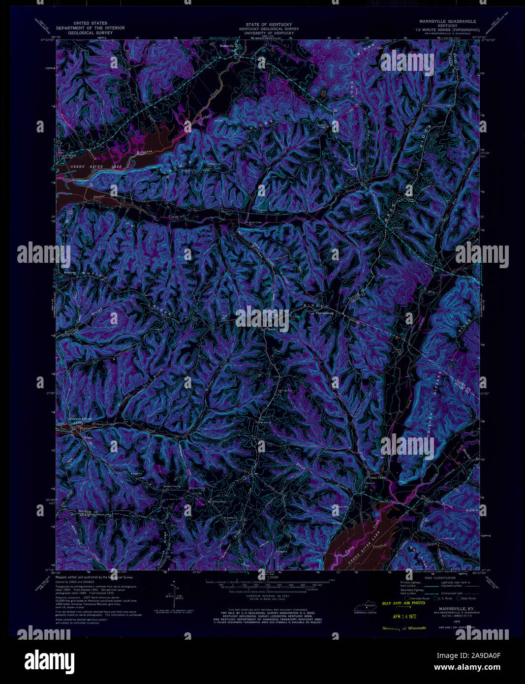 Map of mannsville hires stock photography and images Alamy