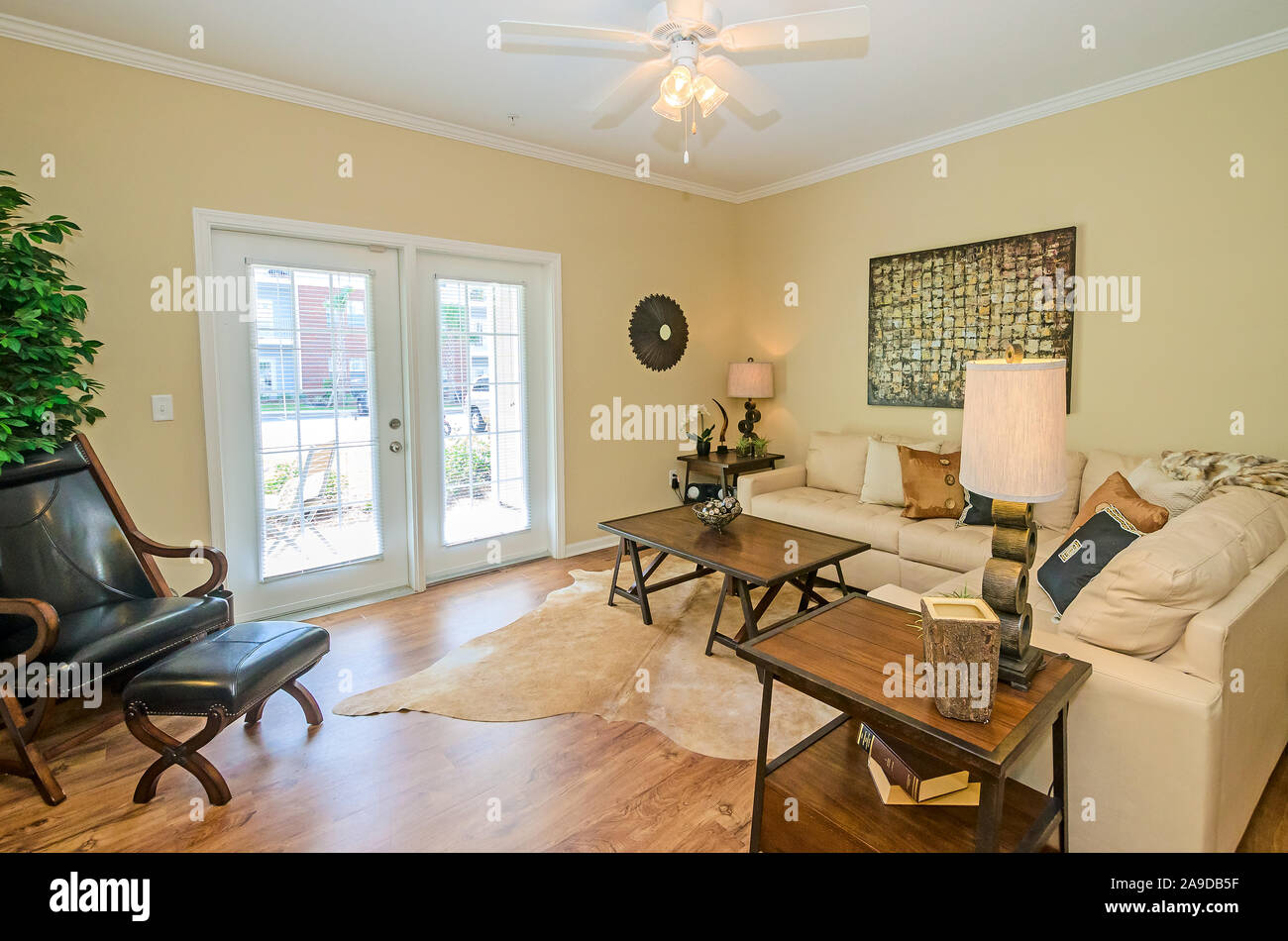 Open Balcony French Doors Stock Photos Open Balcony French Doors