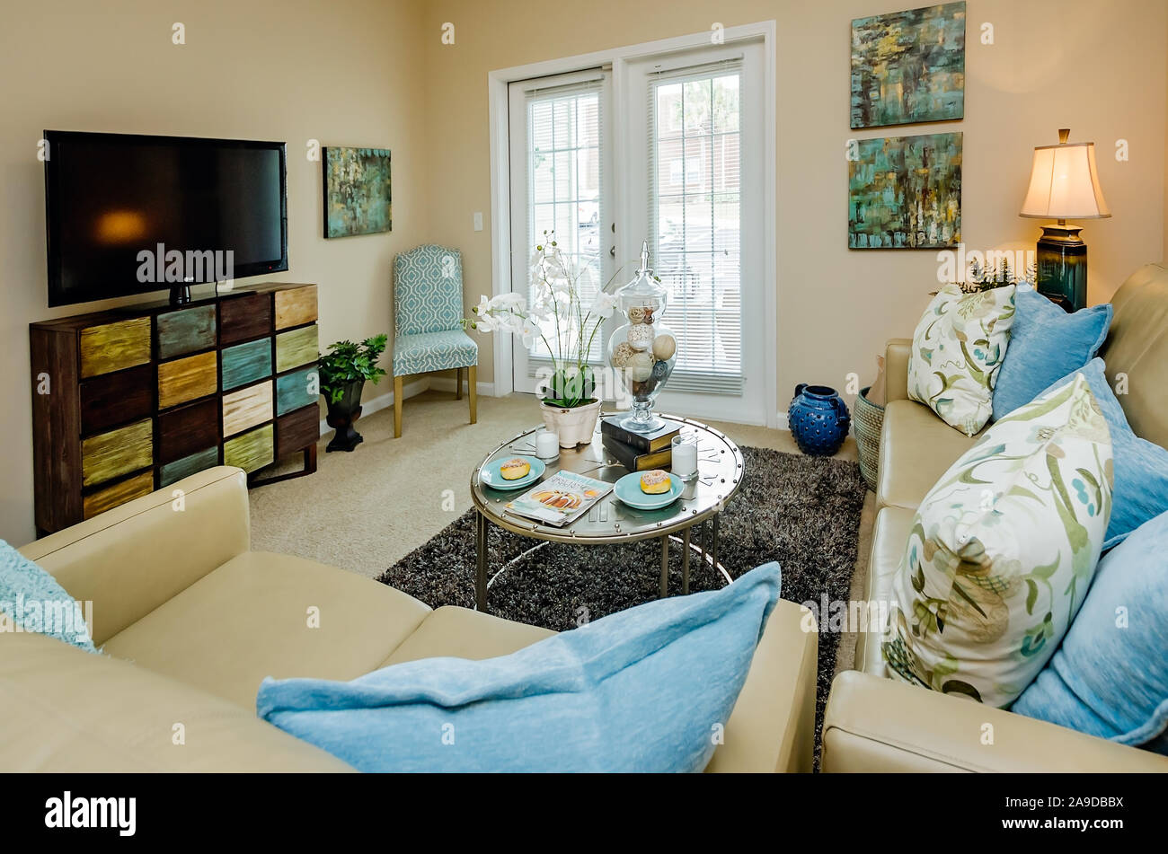 Picture of Luxury apartment balcony hi-res stock photography and images - Alamy