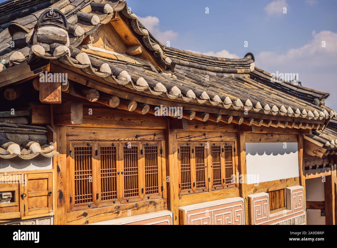 Bukchon Hanok Village is one of the famous place for Korean traditional ...