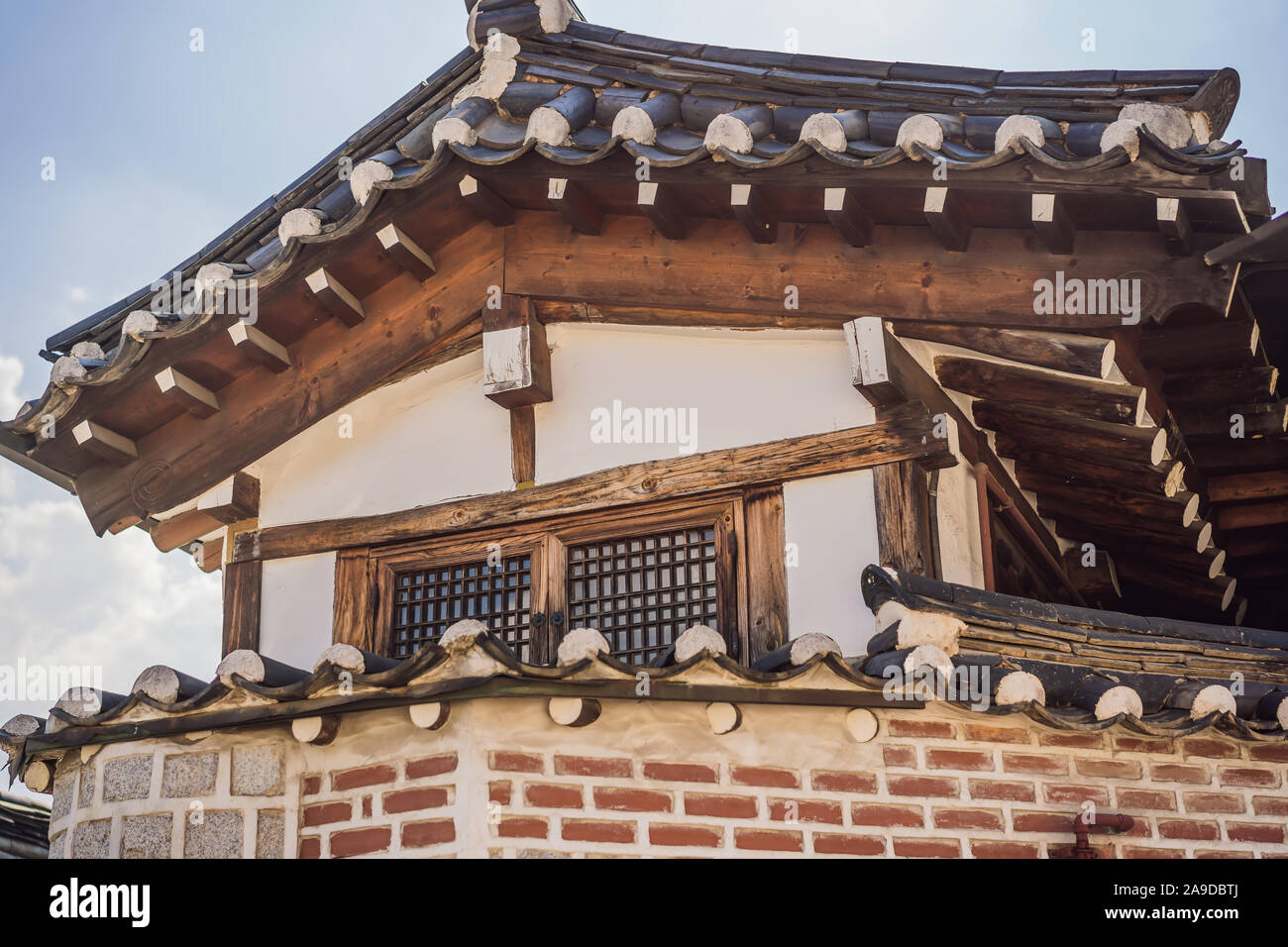 Bukchon Hanok Village is one of the famous place for Korean traditional ...