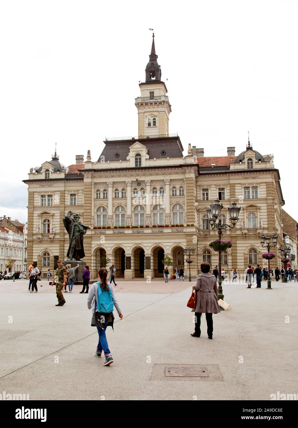 City Hall, Architecture, Novi Sad, Serbia Stock Photo
