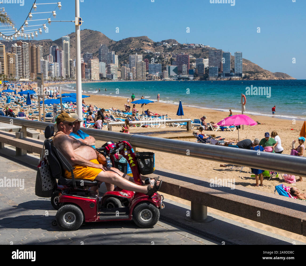 Mobility scooter benidorm hires stock photography and images Alamy