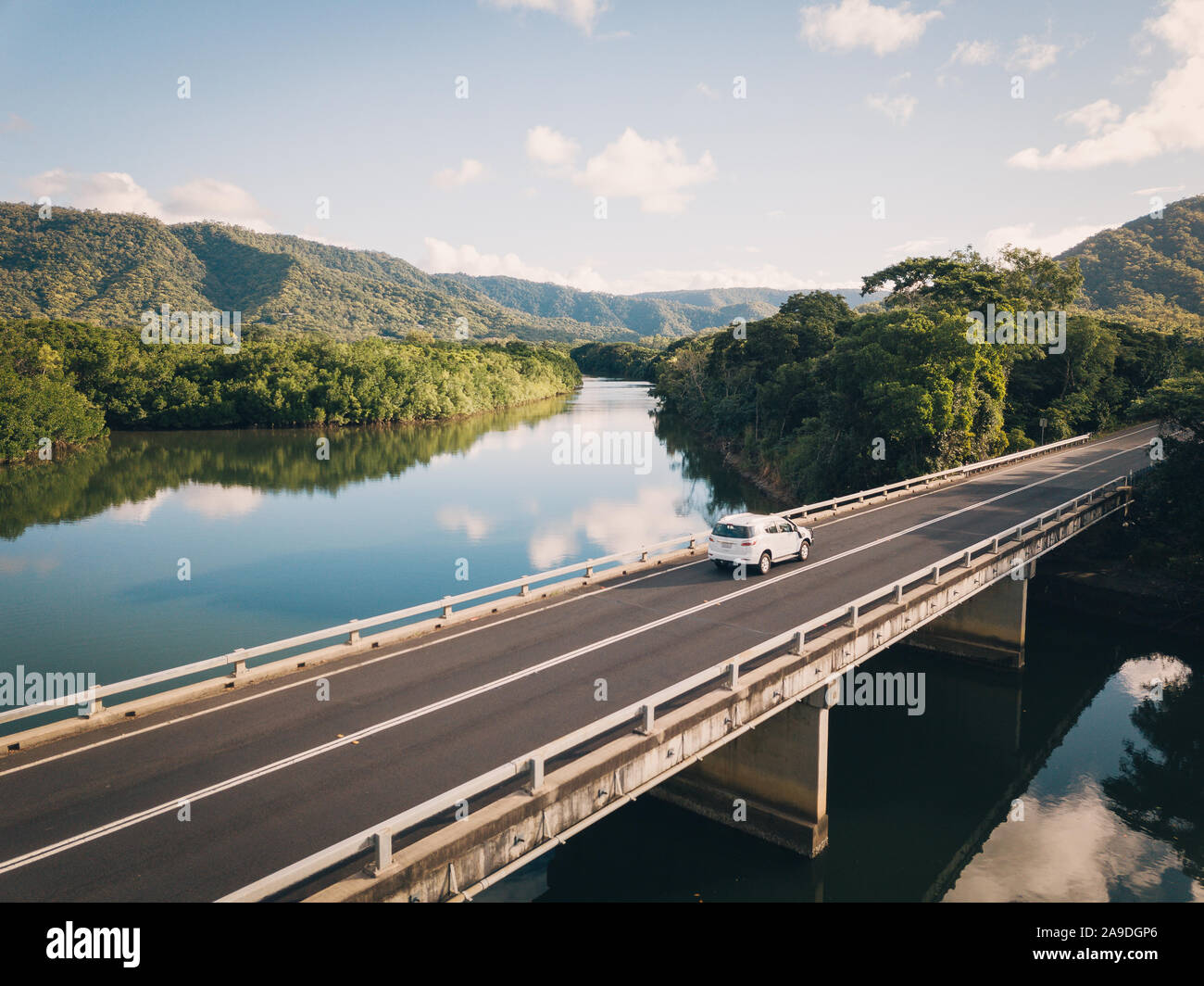 The Mowbray river near Port Douglas, Australia Stock Photo