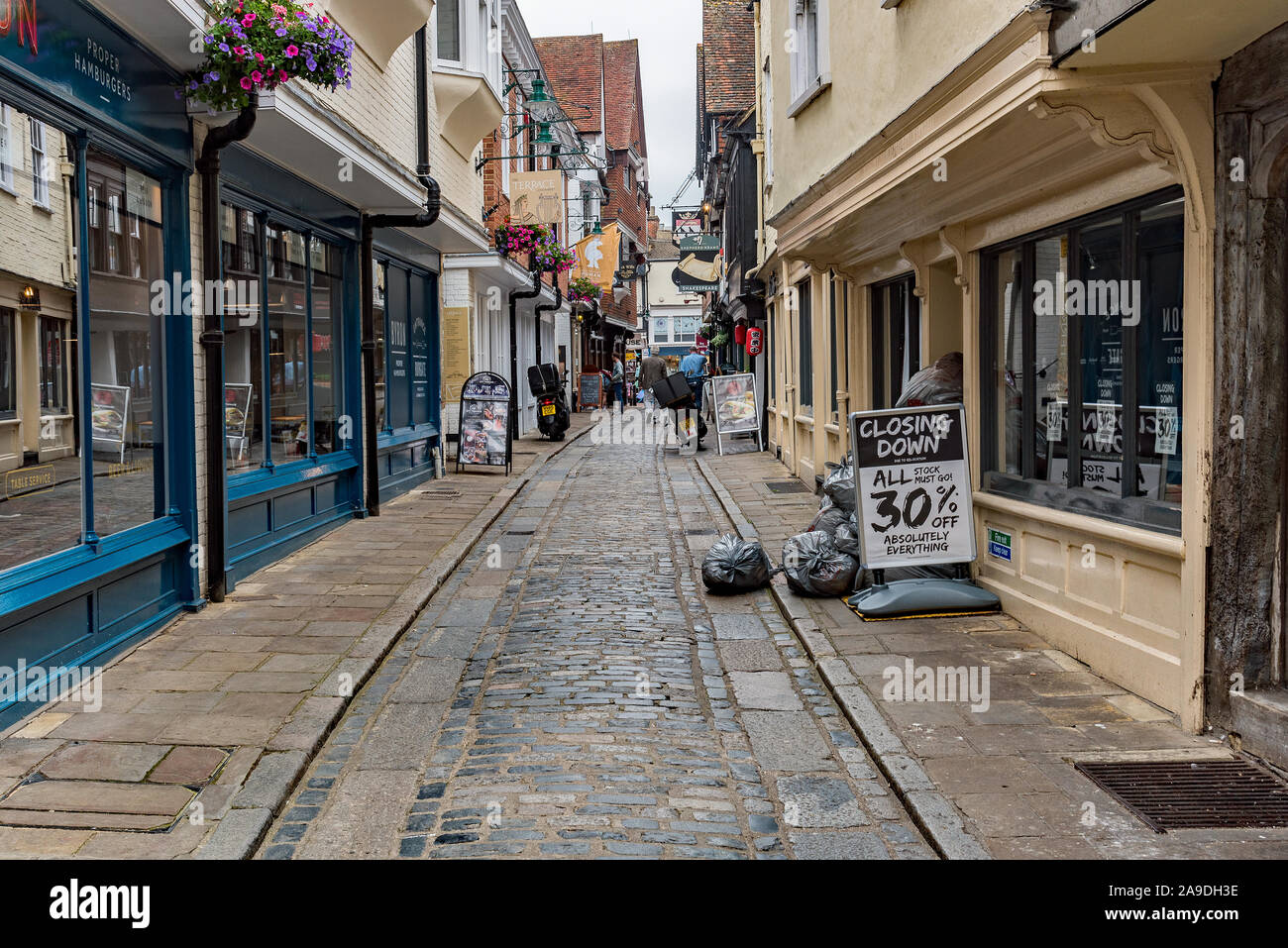 Canterbury street scenes Stock Photo
