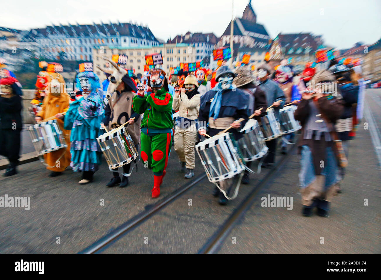 Drummers parade switzerland hi-res stock photography and images - Alamy