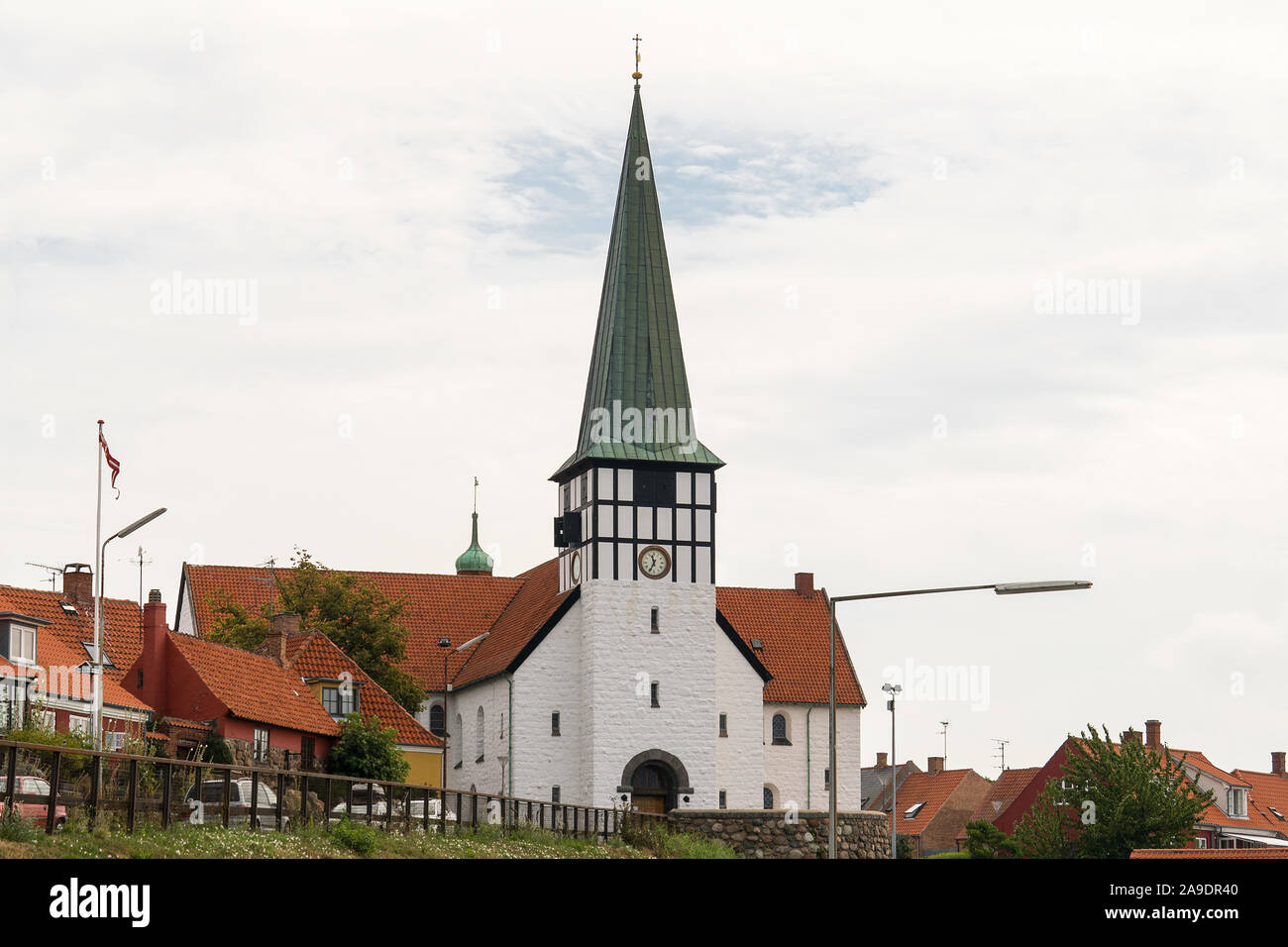 Bornholm, Rønne, church, St. Nicolai Stock Photo - Alamy