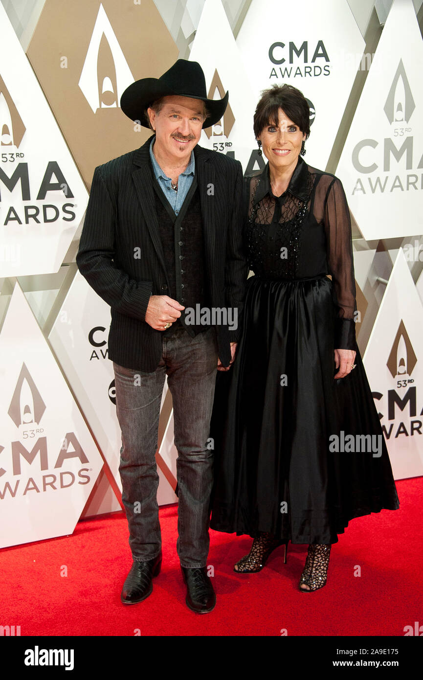 Nov.13, 2019 Nashville, Tennessee; USA KIX BROOKS of BROOKS and DUNN arrives at the 53rd