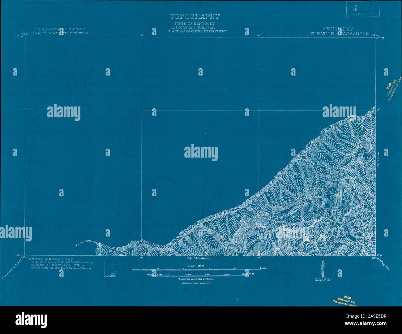 Map of pineville hires stock photography and images Alamy