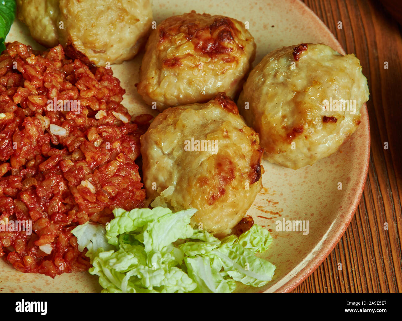 Burkinabe Spiced Lamb Balls, Burkina Faso cuisine, Traditional assorted