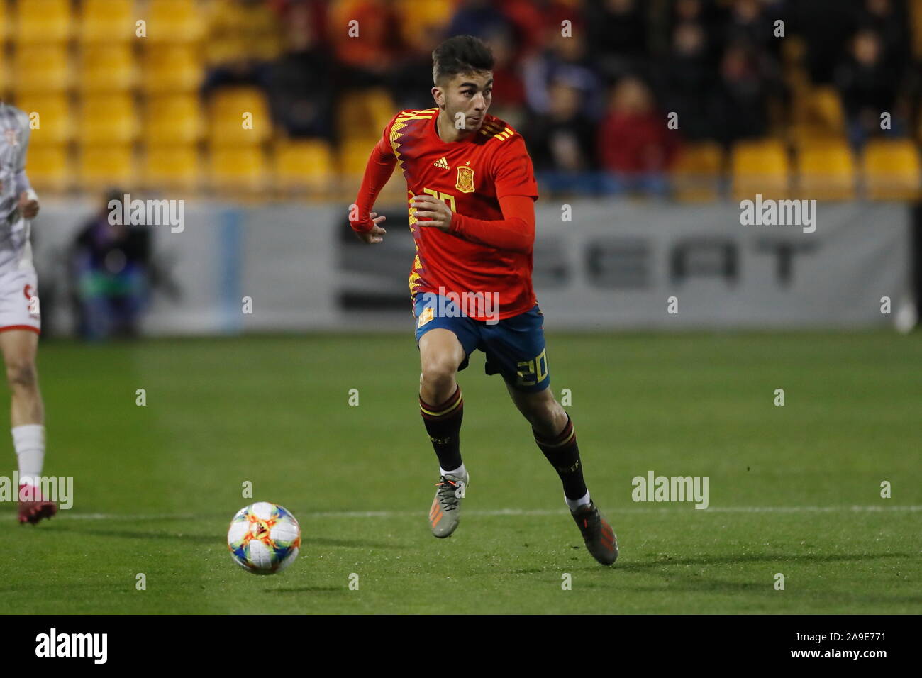 Alcorcon Spain 14th Nov 2019 Ferran Torres Esp Football Soccer Uefa Under 21 Championship Qualifying Round Match Between U21 Spain 3 0 U21 North Macedonia At The Estadio Santo Domingo In Alcorcon Spain