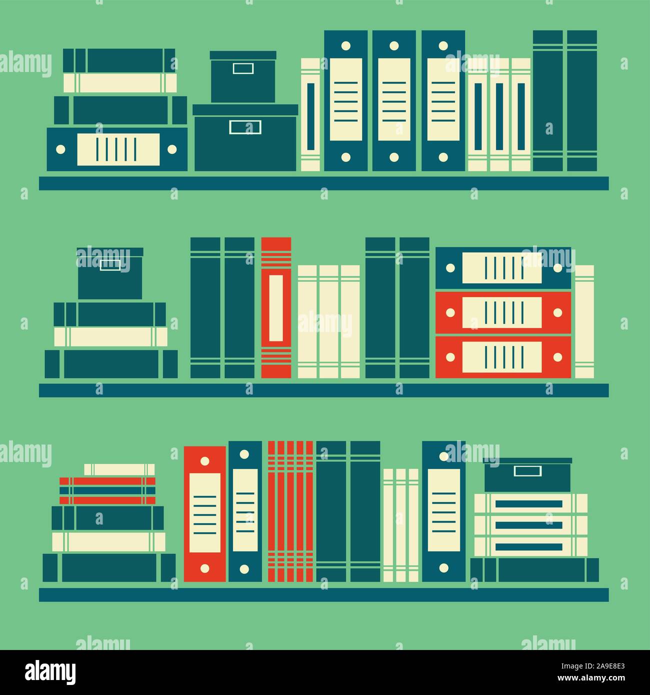 abstract books shelf Stock Vector Image & Art - Alamy
