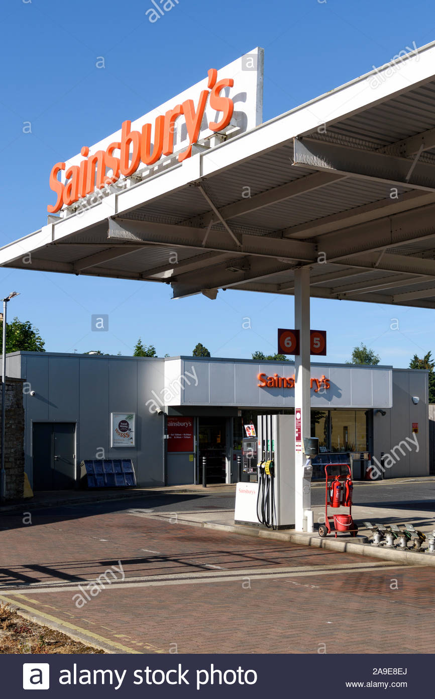 Petrol Station Forecourt Stock Photos Petrol Station Forecourt