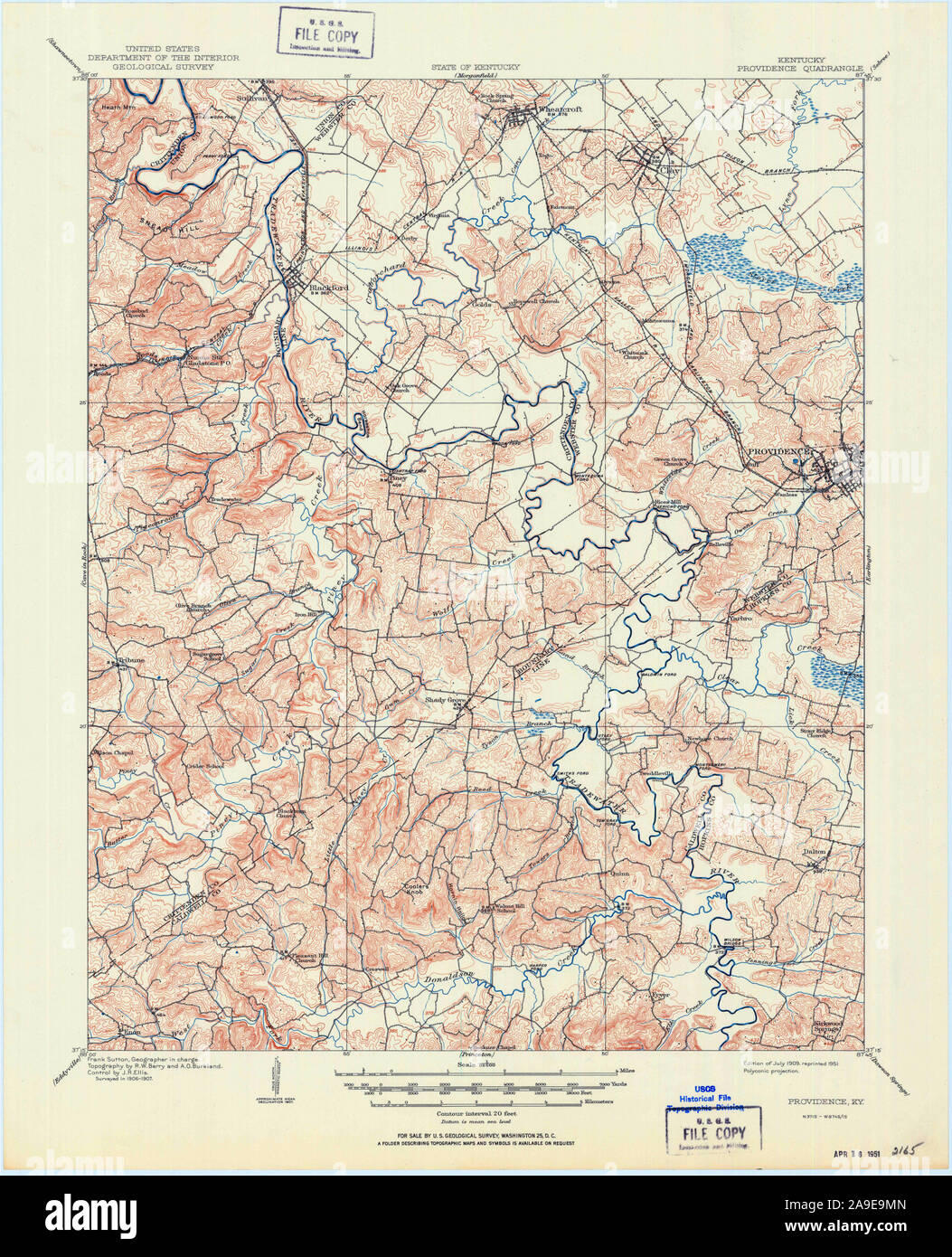 Providence kentucky map hires stock photography and images Alamy