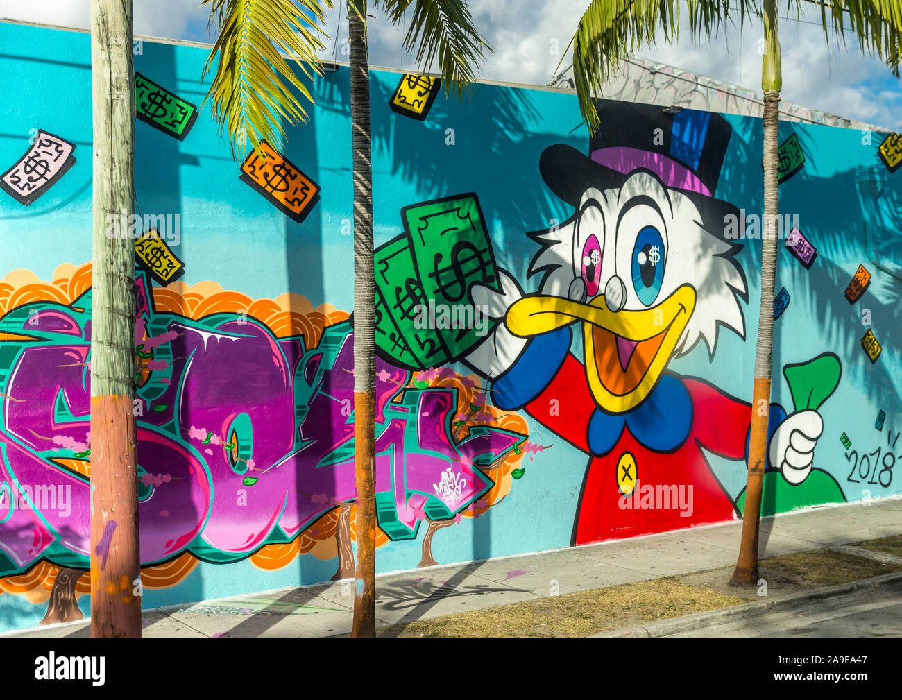 Street Art, street art, Wynwood kind of District, Wynwood, Miami, Miami