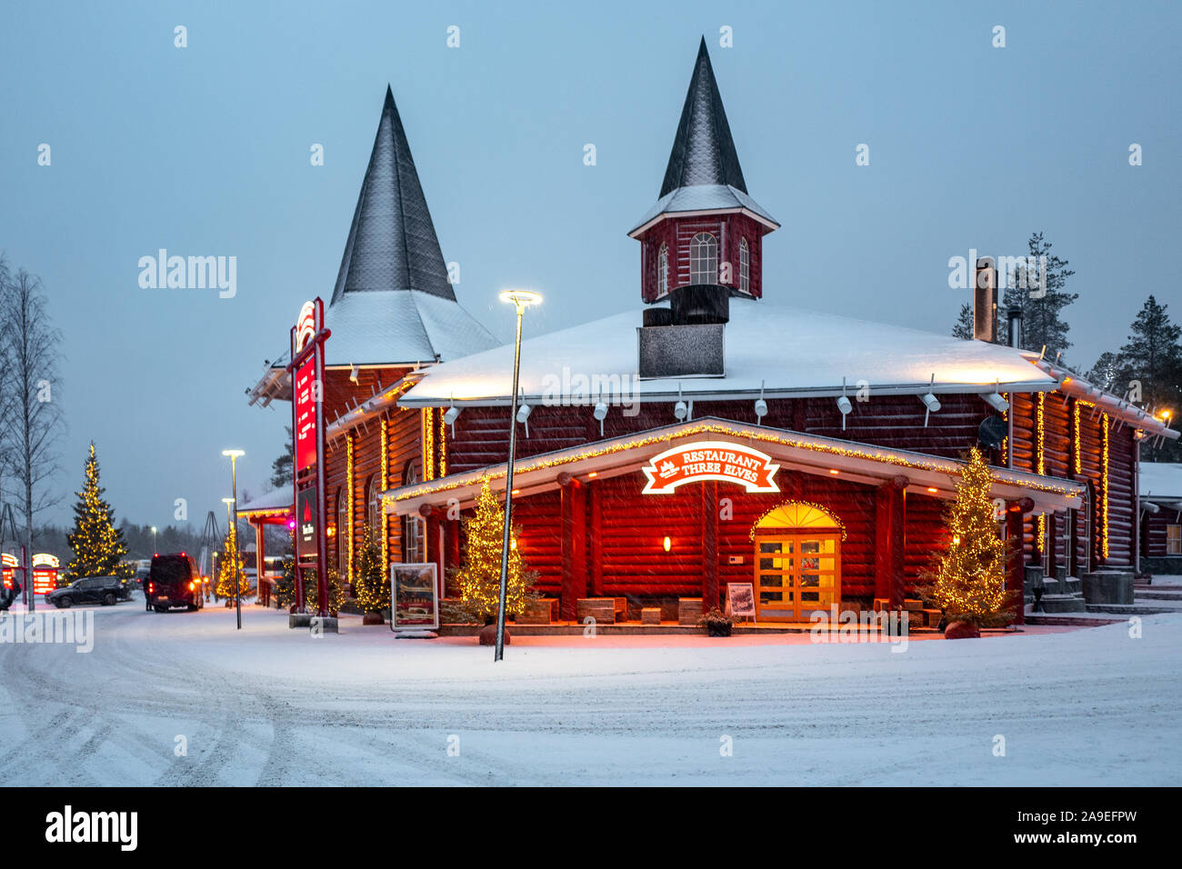 Santa Park Rovaniemi Rovaniemi santa park hi-res stock photography and images - Alamy