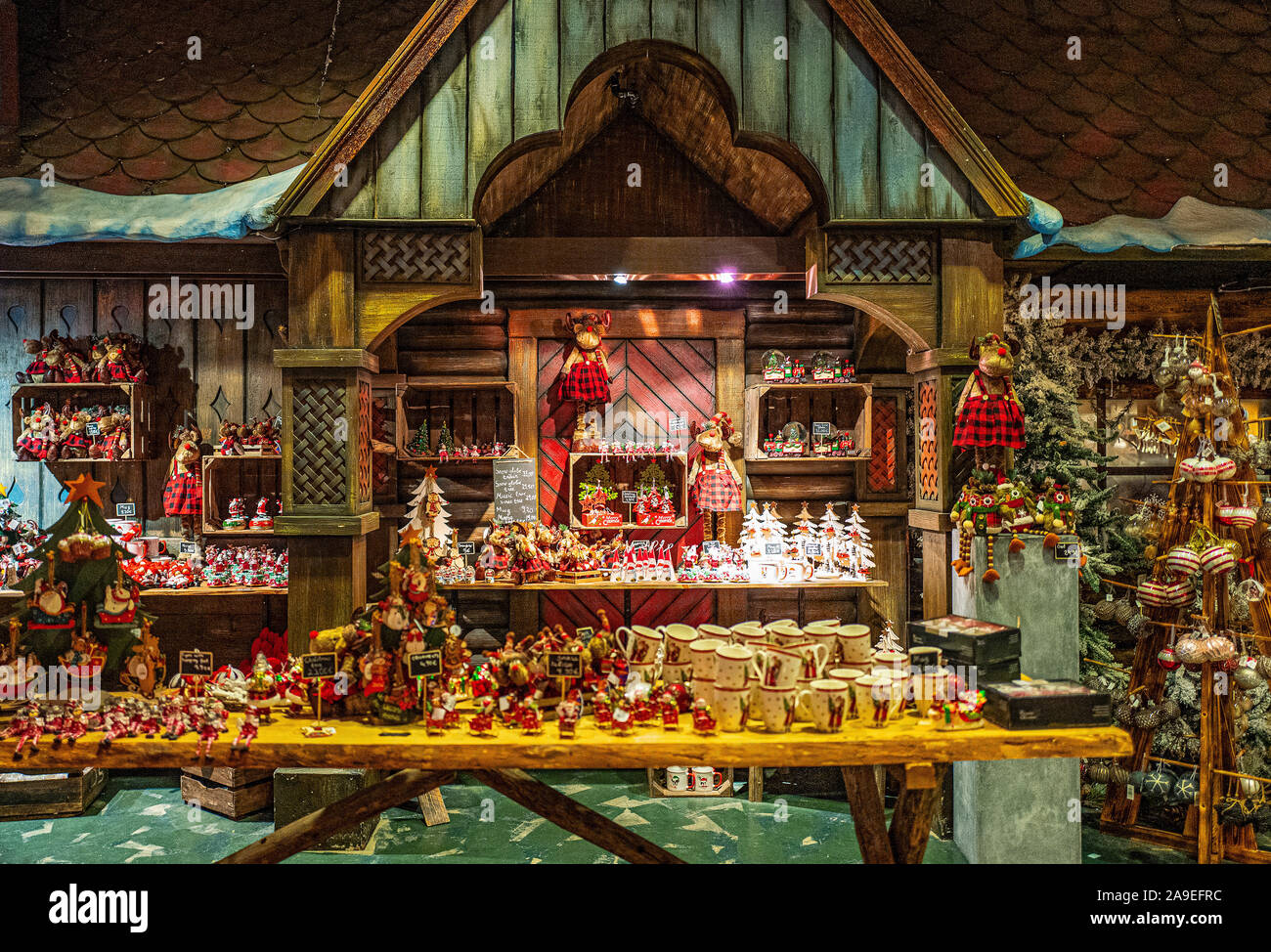 Santa Park Rovaniemi Rovaniemi santa park hi-res stock photography and images - Alamy