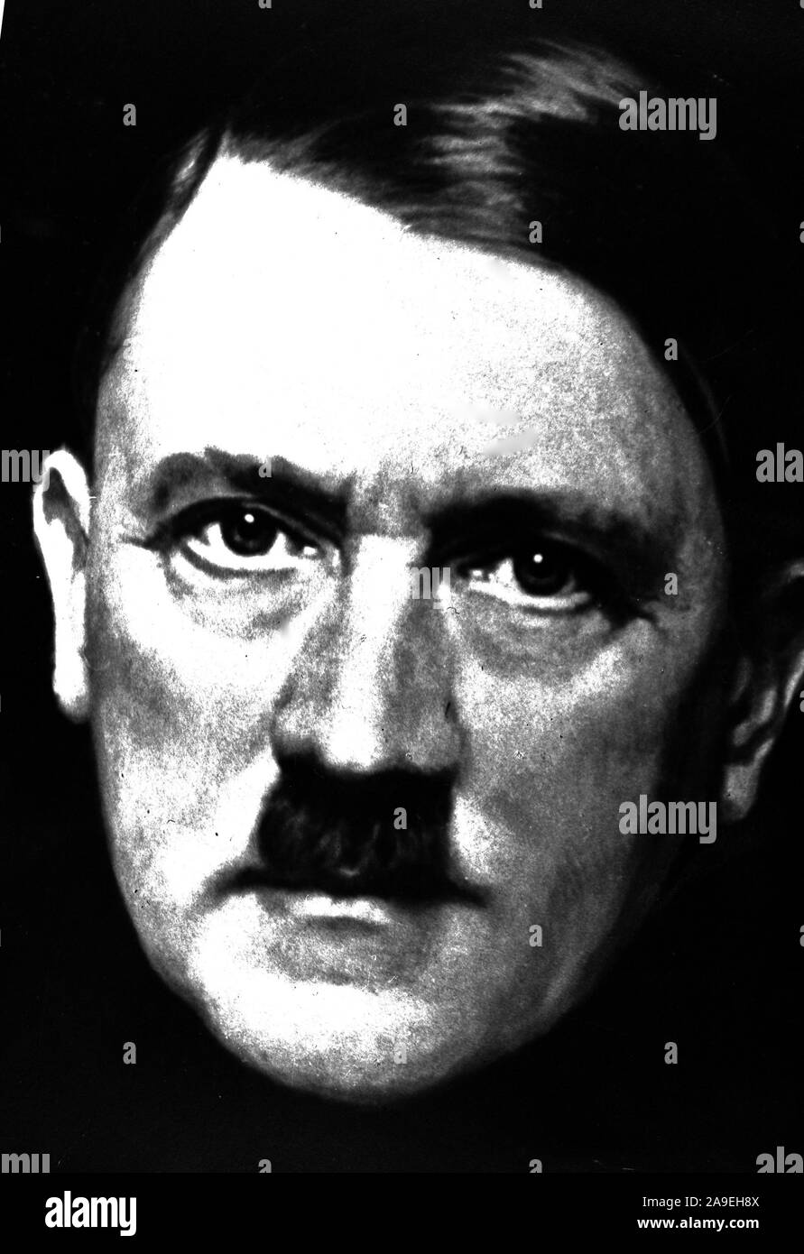 Eva Braun Collection (dvanaest)  - Adolf Hitler late 1930s or early 1940s Stock Photo