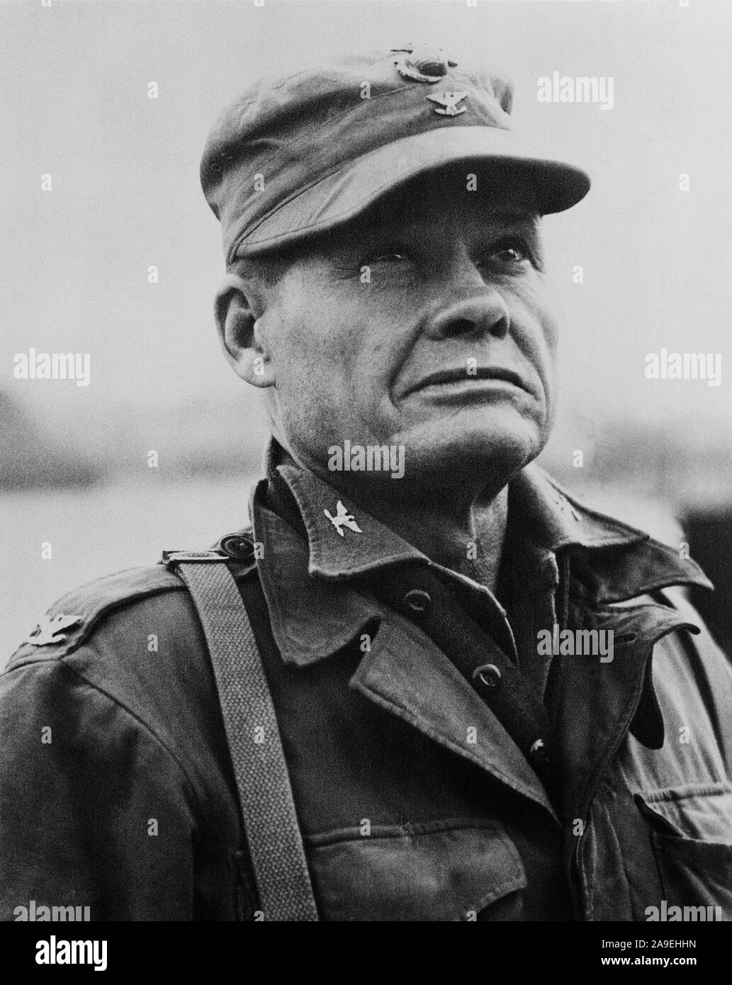 Colonel Lewis B. 'Chesty' Puller, USMC Stock Photo