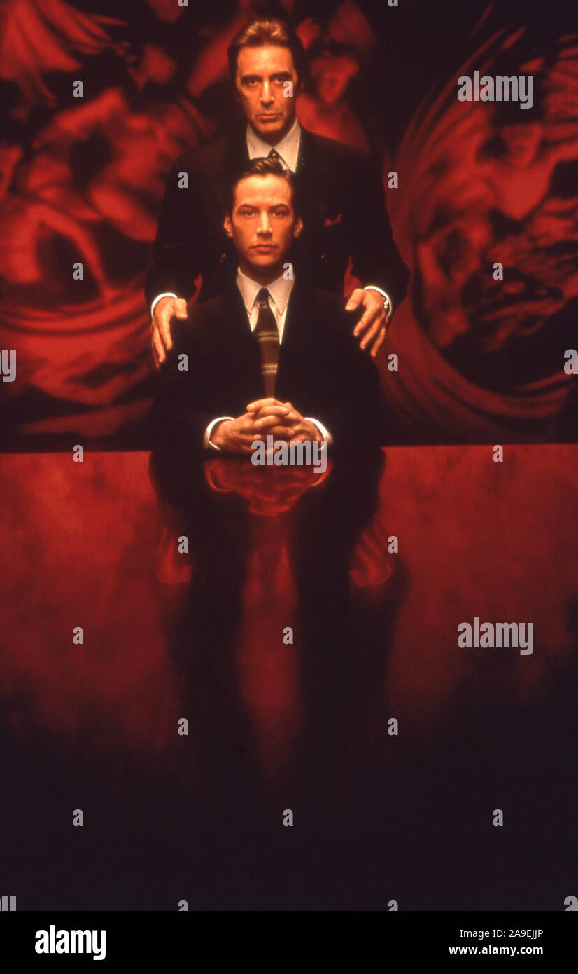 keanu reeves, al pacino, the devil's advocate, 1997 Stock Photo - Alamy