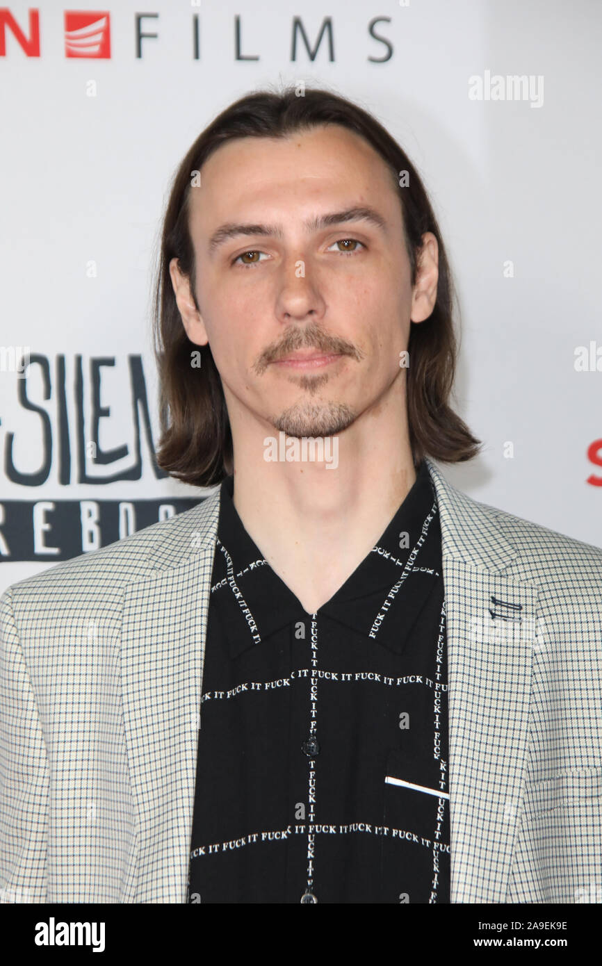 Saban Films 'Jay and Silent Bob Reboot' Los Angeles Screening at the TCL Chinese Theatre in Hollywood, California on October 14, 2019 Featuring: Jake Richardson Where: Los Angeles, California, United States When: 14 Oct 2019 Credit: Sheri Determan/WENN.com Stock Photo