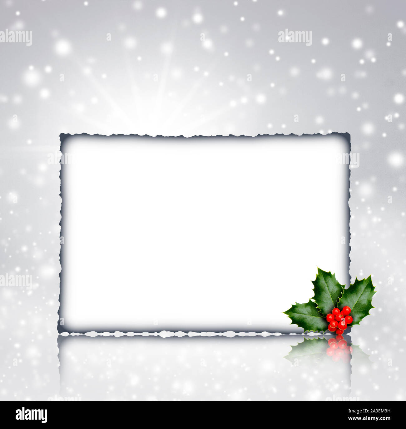 Christmas coupon Stock Photo