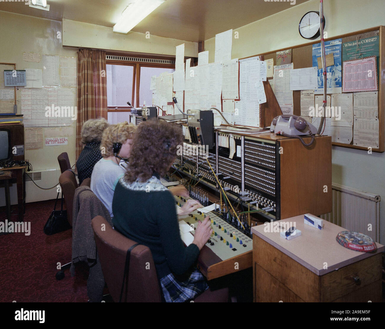 Stanley Royd 1984 Telephone Exchange at Stanley Royd Hospital, Wakefield, West ...