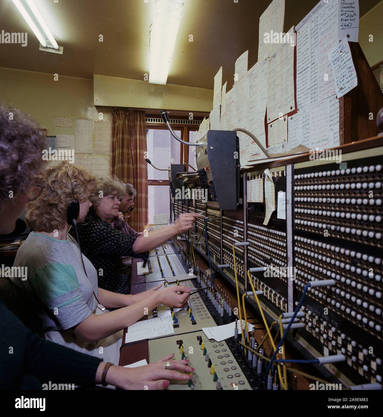 Stanley Royd 1984 Telephone Exchange at Stanley Royd Hospital, Wakefield, West ...