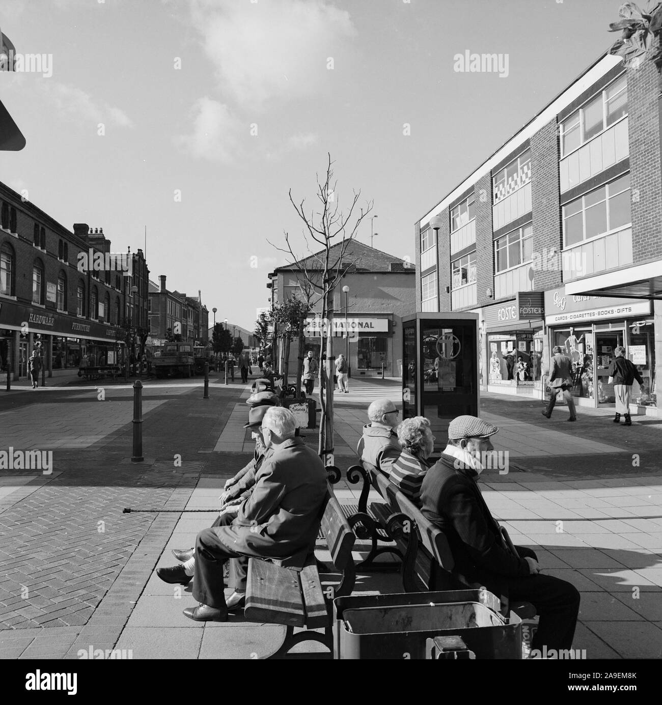 1987 Castleford, mining town, West Yorkshire, Northern England, UK