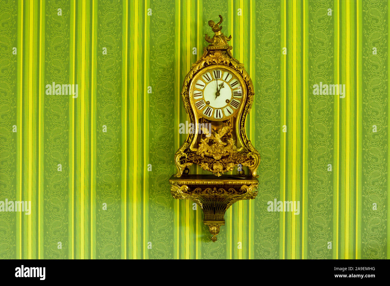 wall clock Stock Photo