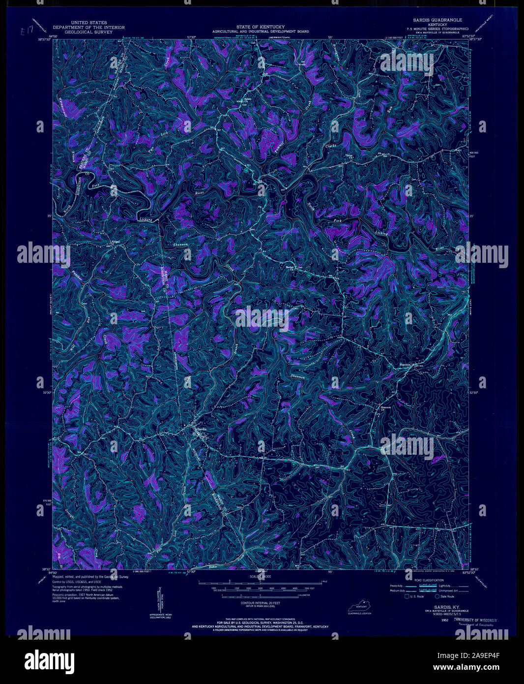 Map of sardis hires stock photography and images Alamy