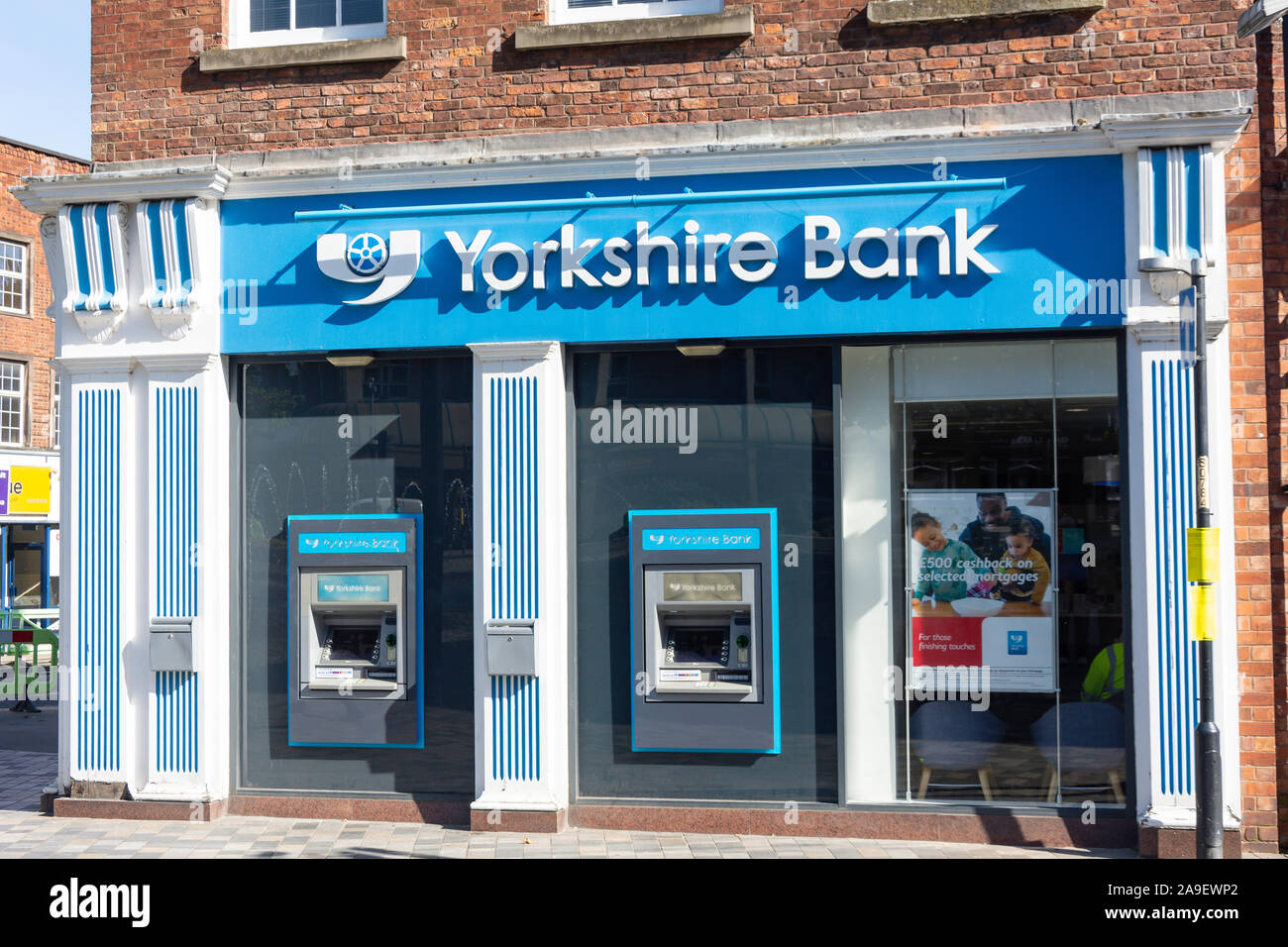 Yorkshire Bank, Northgate, Wakefield, West Yorkshire, England, United Kingdom Stock Photo