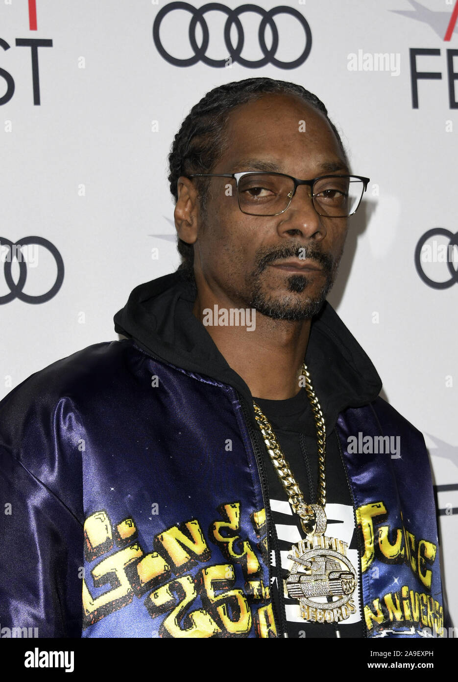 HOLLYWOOD, CA - NOVEMBER 14: Snoop Dogg, at AFI FEST 2019 Presented By Audi - 'Queen & Slim' Premiere at TCL Chinese Theatre in Hollywood, California on November 14, 2019. Credit Faye Sadou/MediaPunch Stock Photo