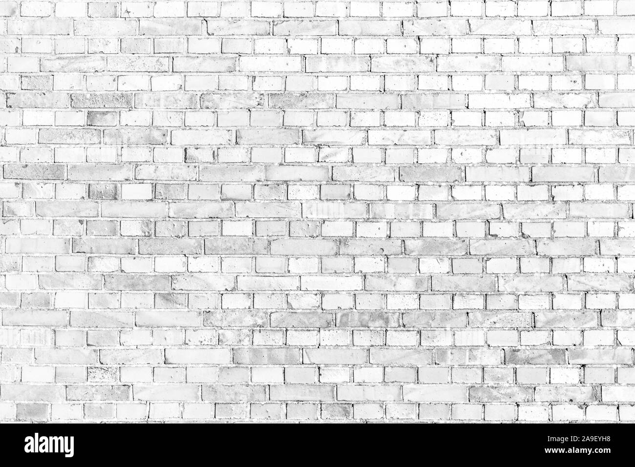 White brick wall Stock Photo