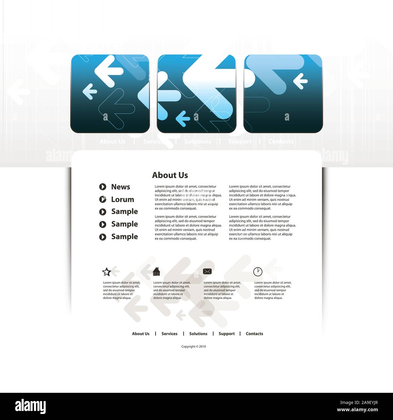 Website Example Arrow Abstract Brown Business Website Design Template with Arrows in Editable ...