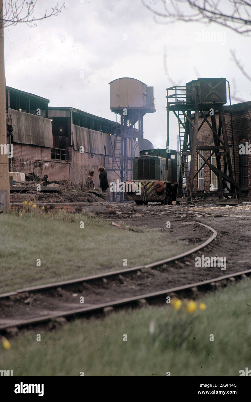 1973 Welbeck Colliery Castleford, West Yorkshire, Northern England, UK