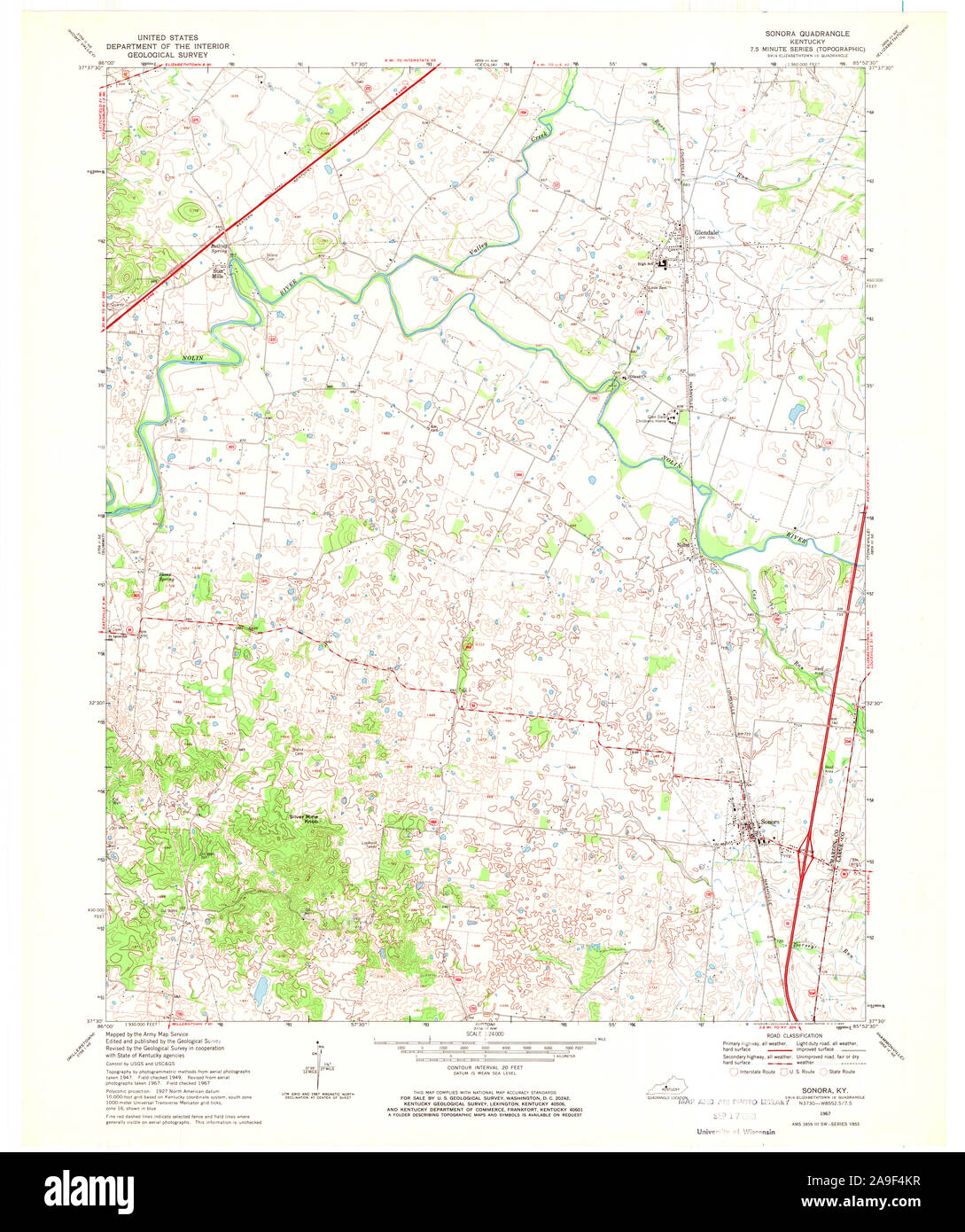 Map of sonora Cut Out Stock Images & Pictures Alamy