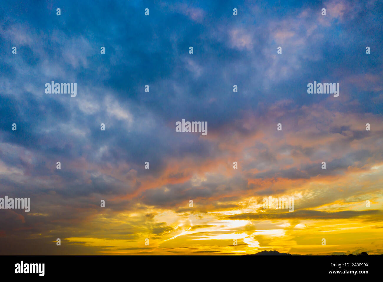 Sky  landscape. Stock Photo