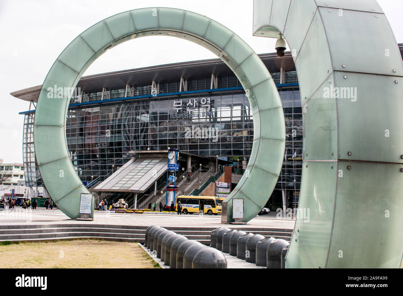 'Busan-Station-Square' of Busan Stock Photo