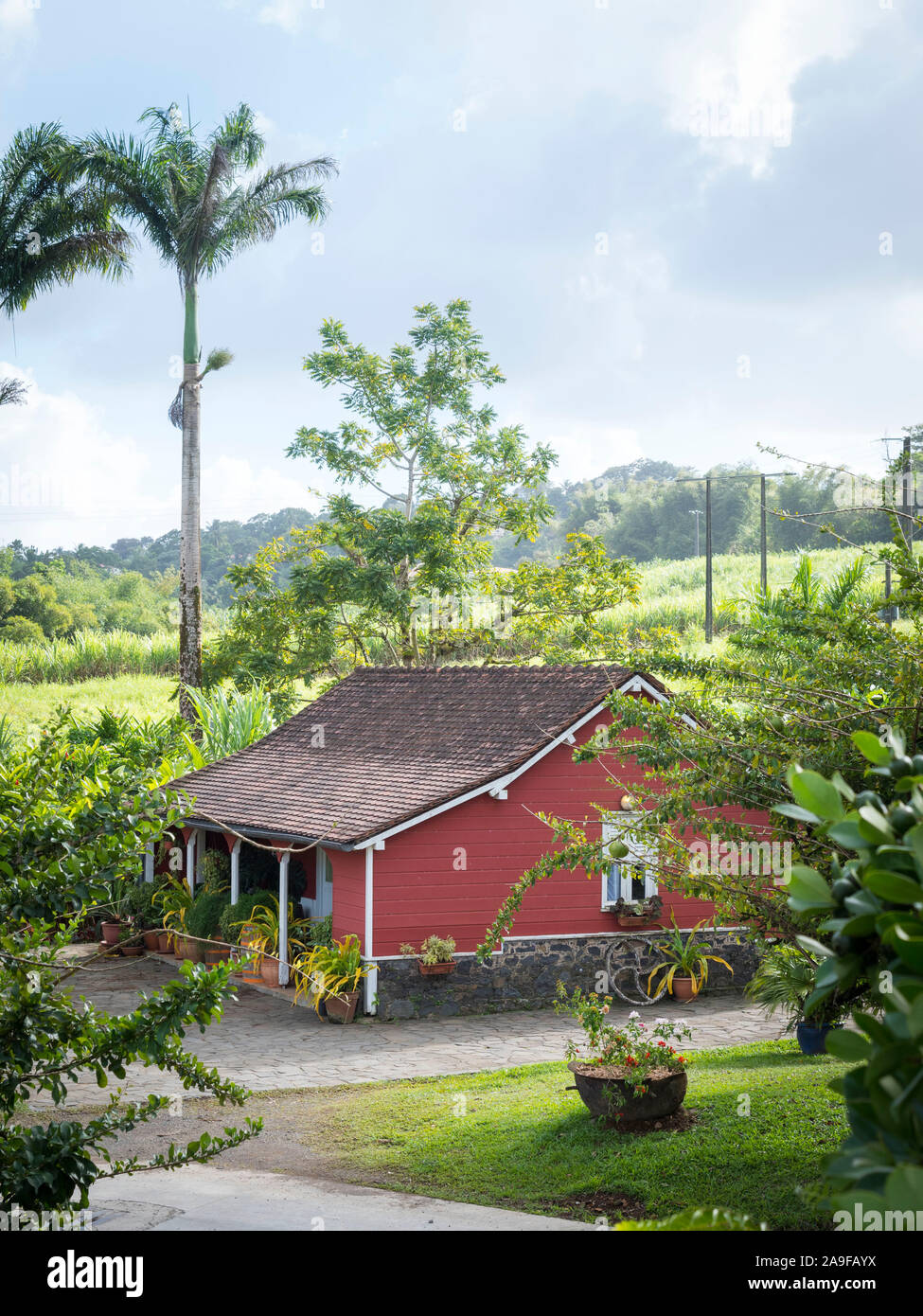 Martinique plantation house hi-res stock photography and images - Alamy